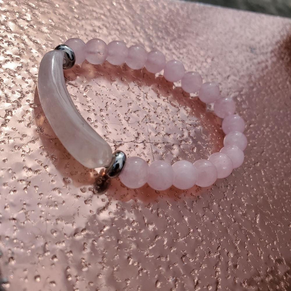 Gemstone Bracelets made by TC's Hemp Works and Art LLC